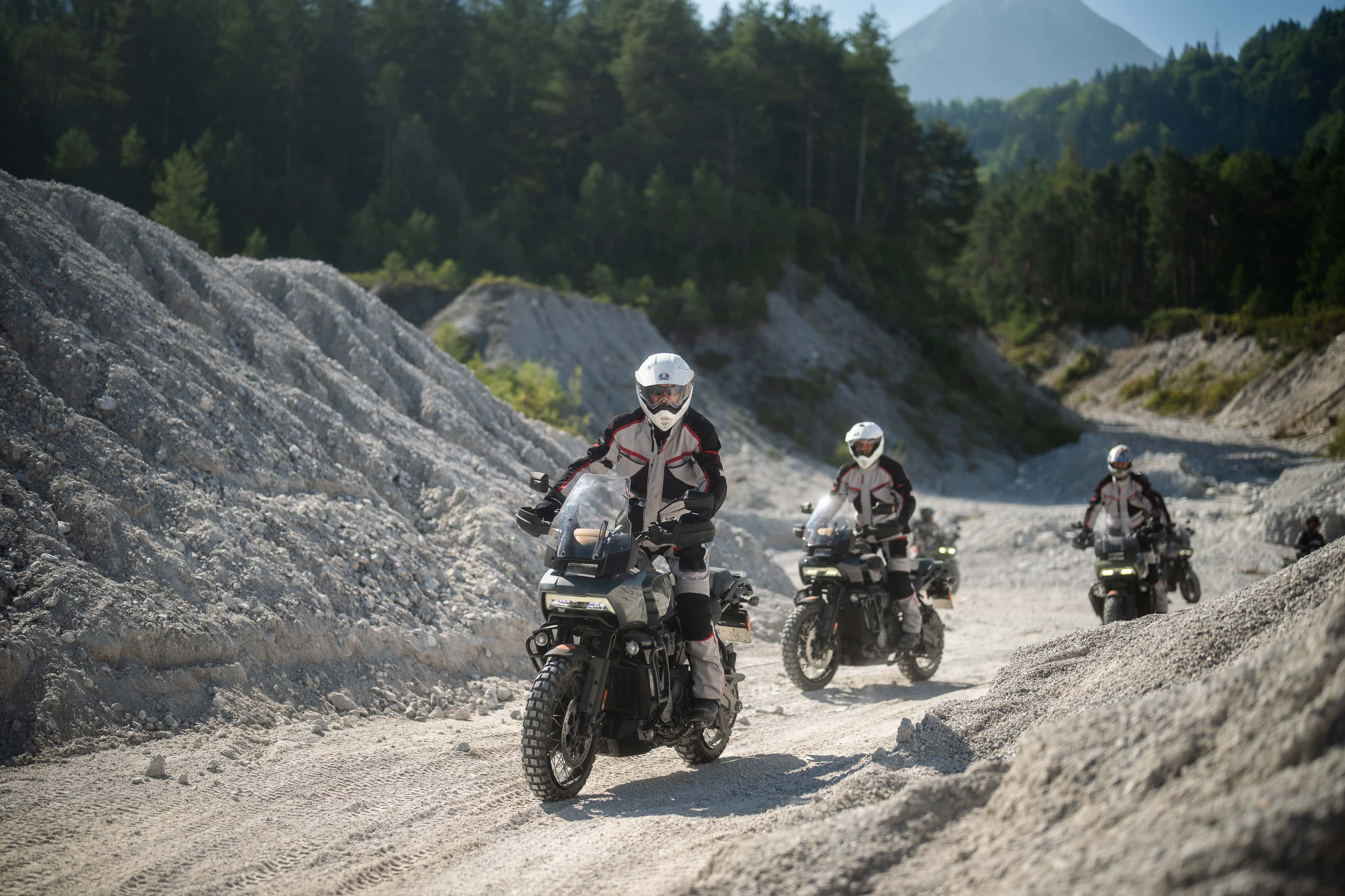 Harley Davidson rutas off road Italia