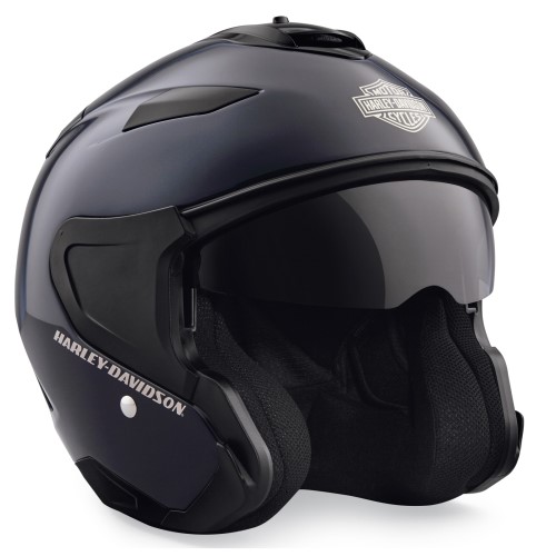 Casco Harley Davidson Maywood H27 3 4 Azul Harley Davidson Cadiz